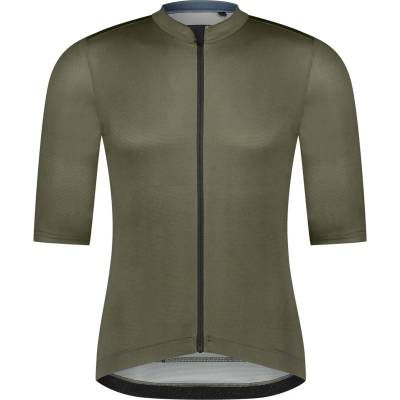 Shimano Фланелка с къс ръкав за колоездене Shimano Evolve Corsa Short Sleeves Jersey Cycling jersey - Dark Olive - размер XL (056-3702-0214)
