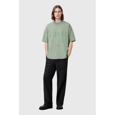 AllSaints Памучна тениска AllSaints BIGGY (M088PB)