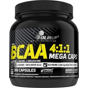 Olimp Sport Nutrition BCAA 4: 1: 1 Mega Caps [300 капсули]