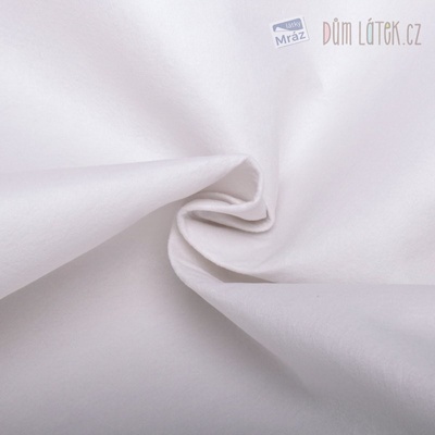 Filc biely 2mm - šírka 180 cm
