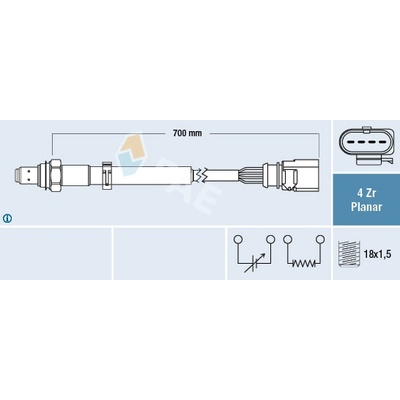 Lambda sonda FAE 77633