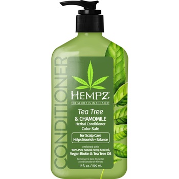 Hempz Tea Tree Chamomile Herbal Conditioner Балсам за коса унисекс 500ml