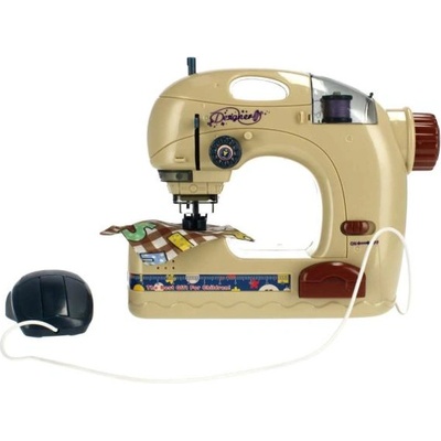 Teddies Шевна машина пластмаса 20см на батерии със светлина в кутия