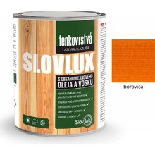 Slovlux tenkovrstvá lazúra 2,5 l borovica