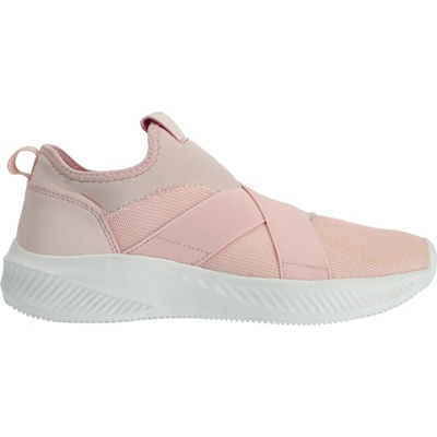 Dámska slip on obuv ALPINE PRO TOBA ružová biela