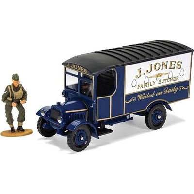 CORGI Corgi Toys Thornycroft Van + Mr Jones Dads Army 1:50