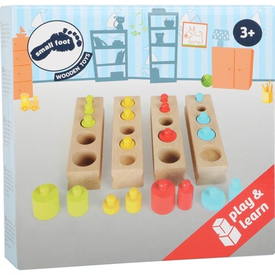 Small Foot vkládací závažíčka barevná