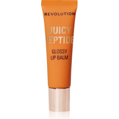 Revolution Beauty Juicy Peptide Lip Balm балсам за устни с пептиди цвят Peach Bellini Orange 8ml