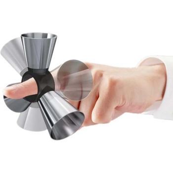 Vin Bouquet Стоманена доза за течности - тройна от Vin Bouquet (VBFIK146)