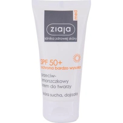 Ziaja Med Protective Anti-Wrinkle SPF50+ слънцезащитен крем против бръчки 50 ml за жени