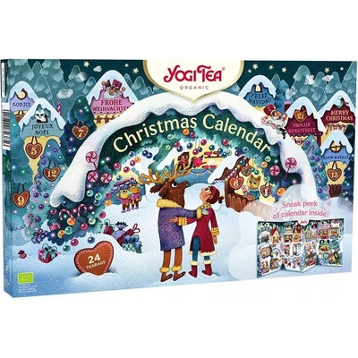 Yogi Tea Bio Vánoční adventní kalendář velký Yogi Tea 45,7 g