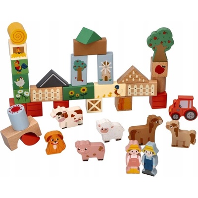 Adam Toys kocky vo vedre 36 ks Dobrodružstvo na farme