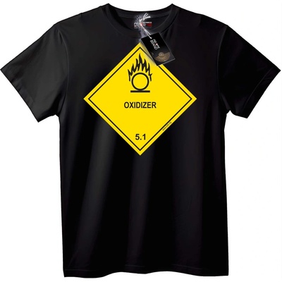 NOONEBRAND Тениска Окислителен 5.1 риск - M, Black