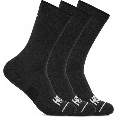 Hoka CREW RUN SOCKS 3 PAIRS 1122931-BBBLC čierne