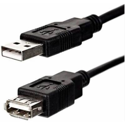 Neutralle USB Logo USB-A - USB-A 3 m Černý