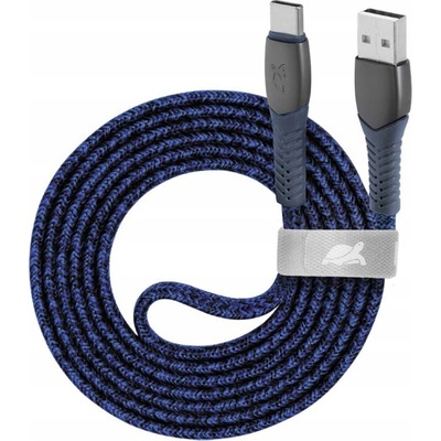 Rivacase PS6102 BL12 USB-C, 1.2m, modrý