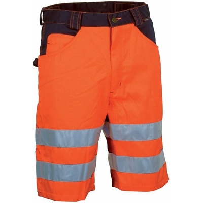 Cofra reflexné pracovné kraťasy VISIBLE oranžová