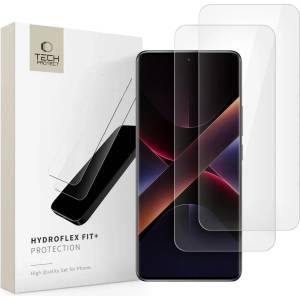 Tech-Protect Hydrogel Foil HydroFlex Fit+ 2 броя защитно фолио Xiaomi Redmi Note 14 Pro 5G / 14 Pro+ Plus 5G / Poco X7 5G прозрачно (5906302361434)
