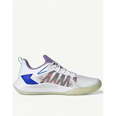 Adidas Defiant Speed Tennis Shoes White/Purple