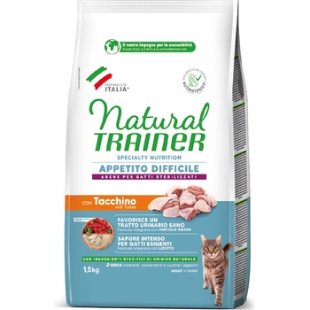 Natural Trainer Difficult Appetite s hydinou 1,5 kg
