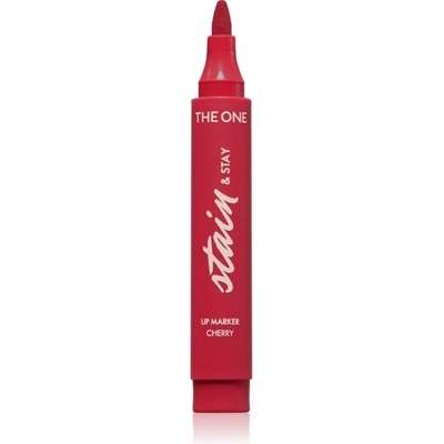Oriflame The One Stain & Stay dlhotrvajúci rúž vo fixke Cherry 2,5 g