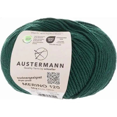 Austermann Merino 120 EXP 121 Tmavě zelená