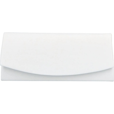Minimalistické koženkové psaníčko do ruky Tulipan bílá