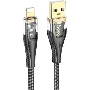 hoco. Ipad / ipad 2 / ipad 3-то поколение hoco u121 кабел за данни usb - мълния, 120 см, ЧЕРЕН u121_usb_l_b (u121_usb_l_b)