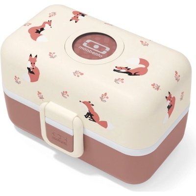 Dětský obědový bento box na jídlo Tresor Graphic Monbento Cinnamon Fox