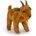 Teddies Кафява плюшена шапка 25см (00010146)