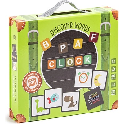 Eurekakids Образователна игра Eurekakids - Магнитно куфарче с думи (EU68217008)