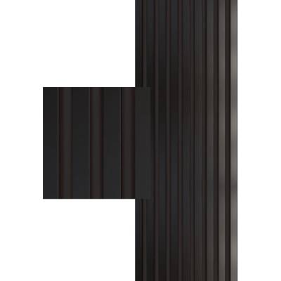 Archo - Akustický panel Universal Line Černá na černém filcu 400 x 400 x 21 mm