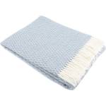 Native Natural Вълнено одеяло 140x200 cm - Native Natural (BLA-HOOP-BLUE)