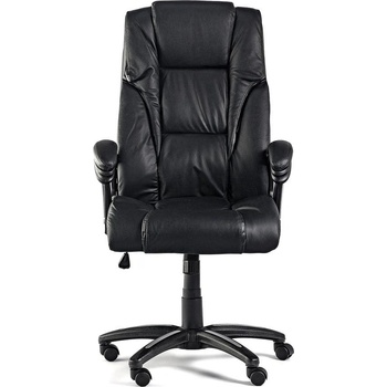 Директорски стол Fuego, естествена кожа, Tilt механизъм, до 130 kg, черен (4010120179)