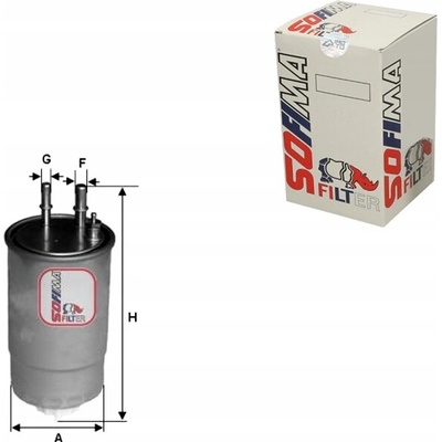 PALIVOVÝ FILTR CITROEN JUMPER FIAT DUCATO PEUGEOT BOXER | Zboží Auto