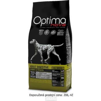 OPTIMAnova dog Adult DIGESTIVE Grain Free Rabbit 0,8 kg