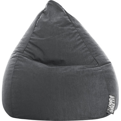 Beanbag sedací vak Easy L 70 × 90 cm antracit