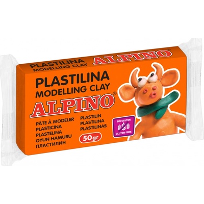 Alpino Modelovacia hmota 1ks 50g oranžová