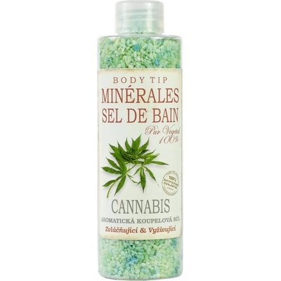 Body Tip aromatická soľ do kúpeľa Cannabis 220 g