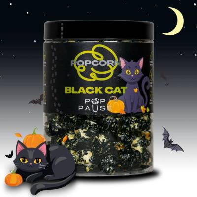 Pop Pause Popcorn Black Cat 3000 ml 300 g