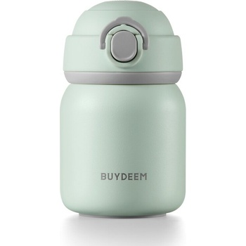 Buydeem TAN200 Stainless Steel Thermos Bottle 200 ml, Cozy Greenish (TAN200-CG)