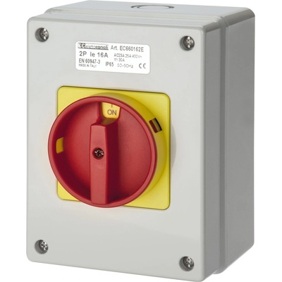 Ec660 ШУНТИРАЩ ПРЕВКЛЮЧВАТЕЛ om 4p 100a ЧЕРВЕН (ec661004e)