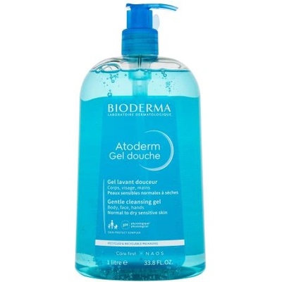 BIODERMA Atoderm Gentle Cleansing Gel душ гел за нормална към суха чувствителна кожа 1000 ml унисекс
