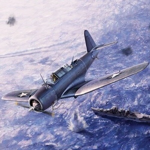 Academy Бомбардировач usn sb2u-3 " battle of midway" м. 1/48 (12350)