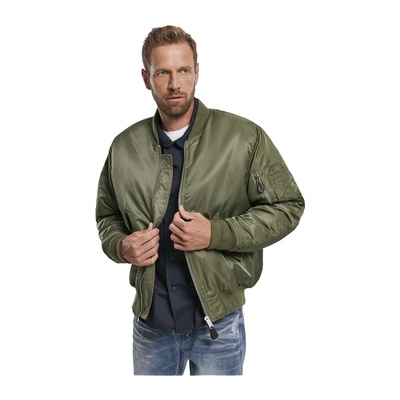 Brandit Мъжко яке бомбър в цвят маслина Brandit MA1BW-3149-1 - Маслина, размер XXL