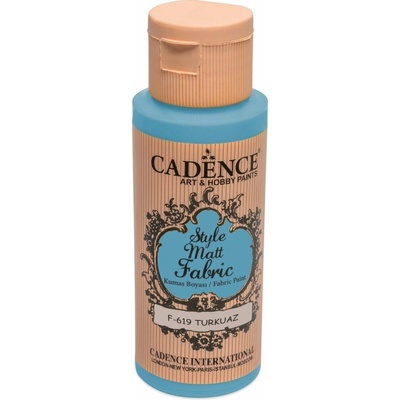 Cadence Style Matt Fabric Textilná farba tyrkysová 50 ml