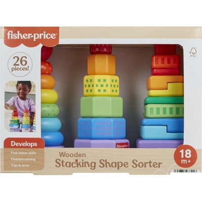 Fisher Price věž tvary