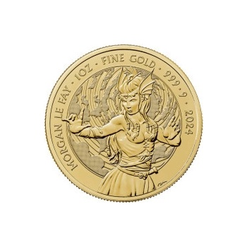 The Royal Mint zlatá mince Mýty a legendy Morgan Le Fay 2024 1 oz