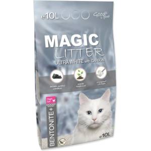 Magic Cat ПодстилкаMagic Litter Bentonite Ultra White with Carbon 10L (003-228)