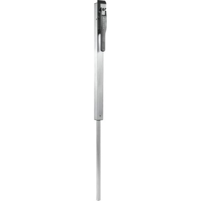 LOCINOX SUBY 9005 - skrytá mechanická zástrč pre krídlové brány, pr. 20 mm, čierna SUBY_9005